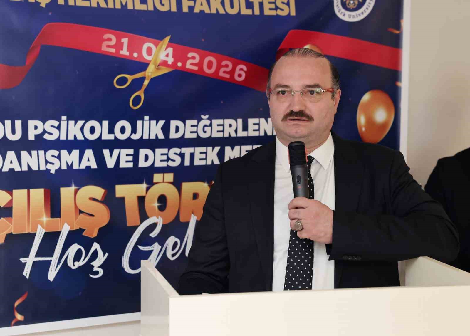 Atatürk Üniversitesi Diş Hekimliği Fakültesinde OPDU Kliniği ve Acil Tıbbi Müdahale Odası hizmete girdi
