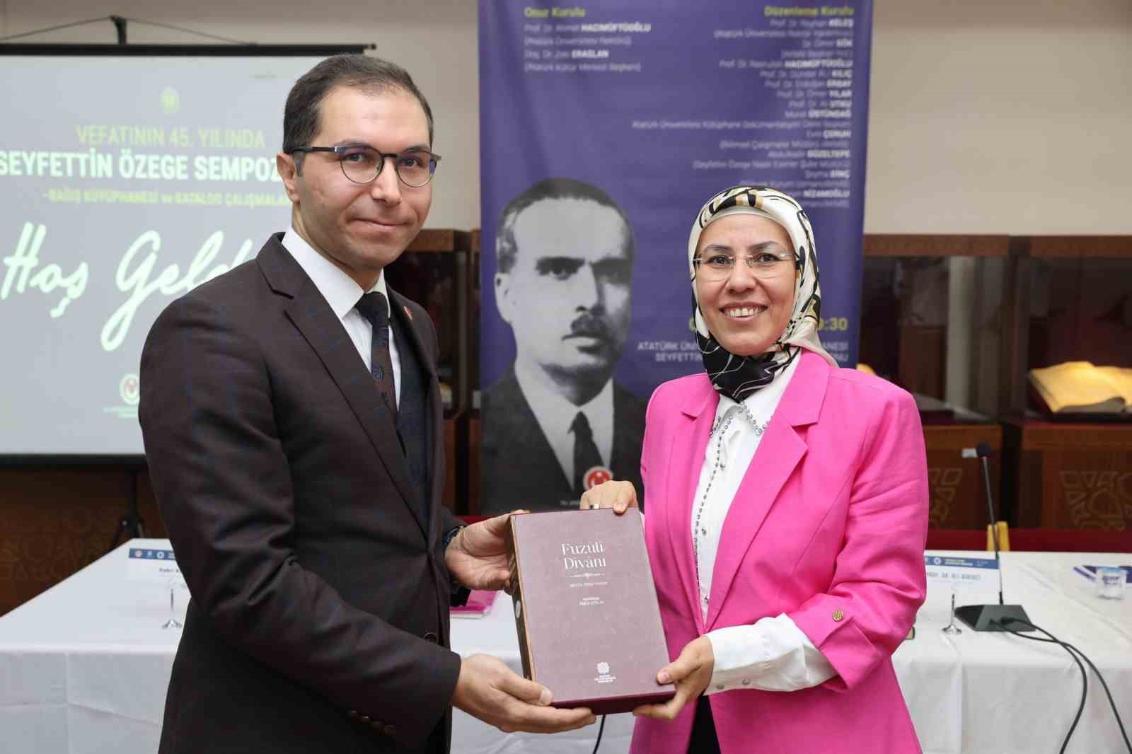 Atatürk Üniversitesi, Seyfettin Özege’yi vefatının 45. yılında sempozyumla andı
