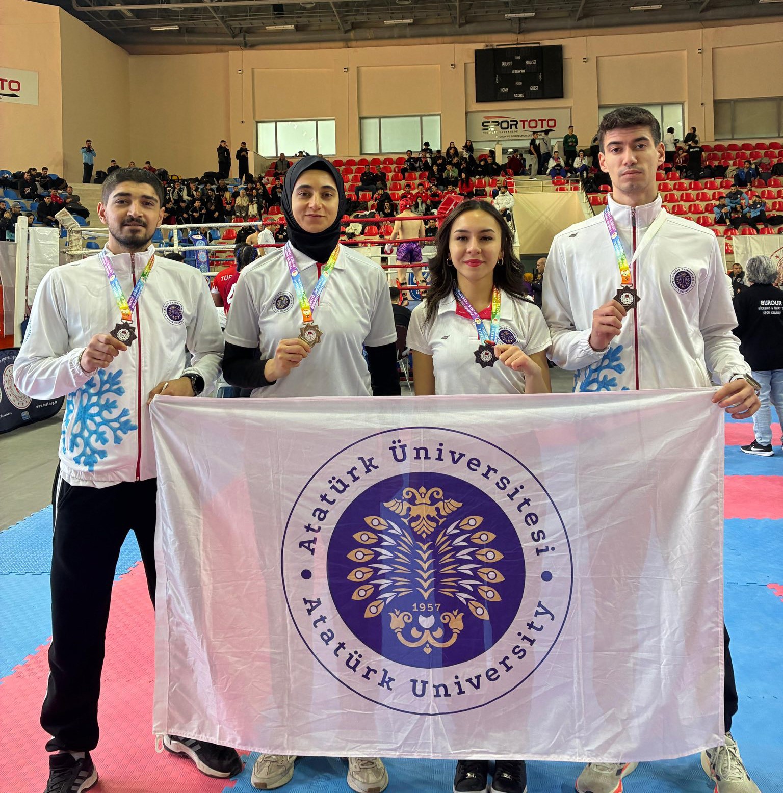 Atatürk Üniversitesi sportif başarılarını ulusal arenada sürdürüyor

