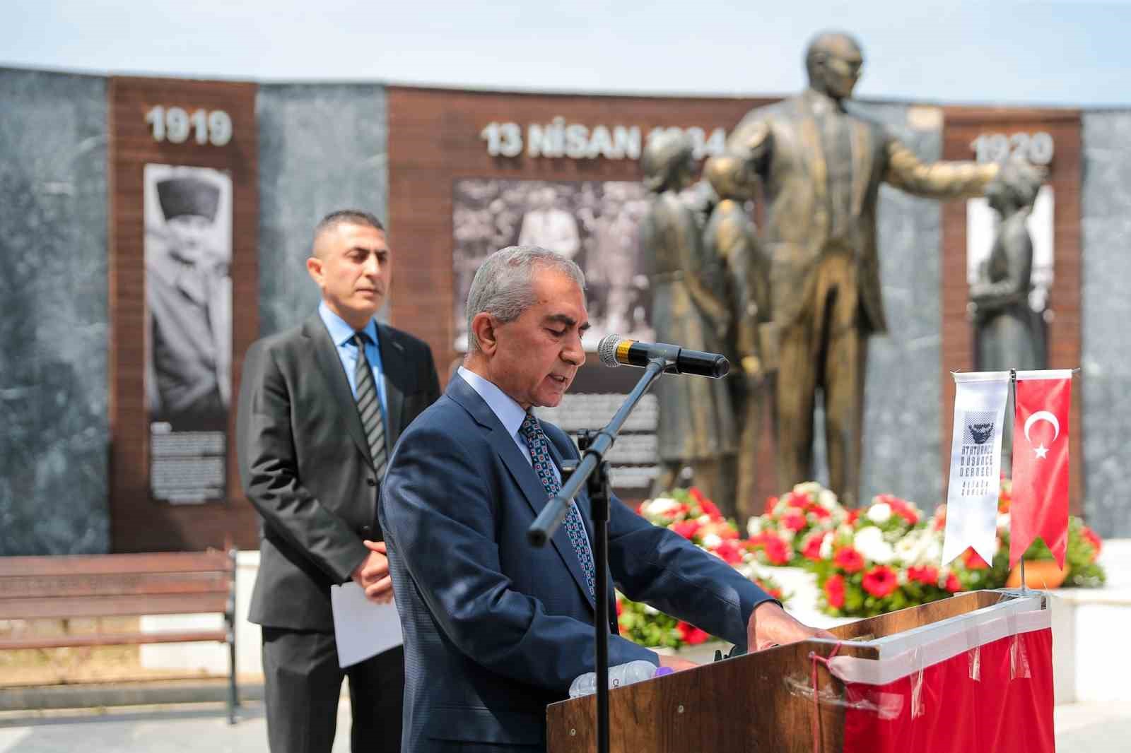 Atatürk’ün Aliağa’ya gelişinin 92. yıl dönümü törenlerle kutlandı
