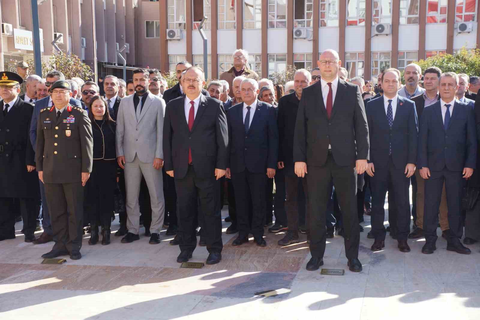 Atatürk’ün Aydın’a Gelişinin 95.Yıldönümü törenle kutlandı
