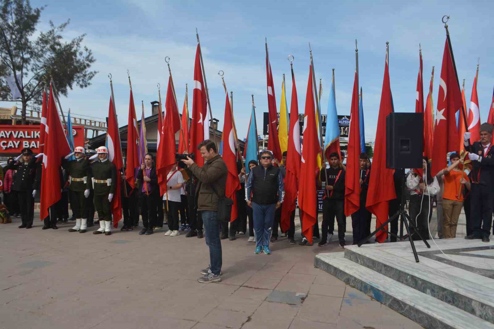 Atatürk’ün Ayvalık’a gelişinin 92. yıl dönümü törenle kutlandı
