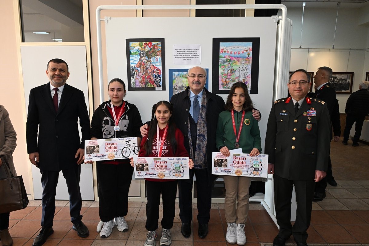 Atatürk’ün Denizli’ye gelişi çeşitli programlarla kutlandı
