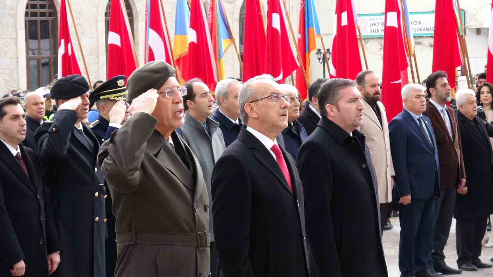 Atatürk’ün Malatya’ya gelişinin 95. yıl dönümü kutlandı
