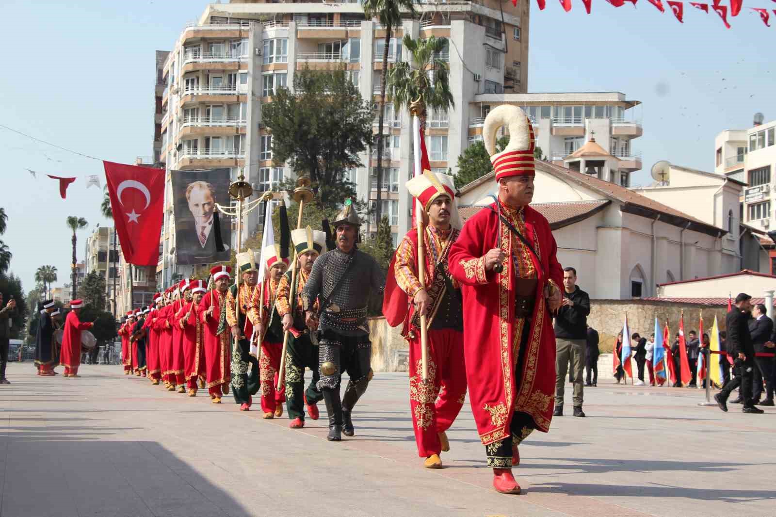 Atatürk’ün Mersin’e gelişinin 103’üncü yıl dönümü törenle kutlandı
