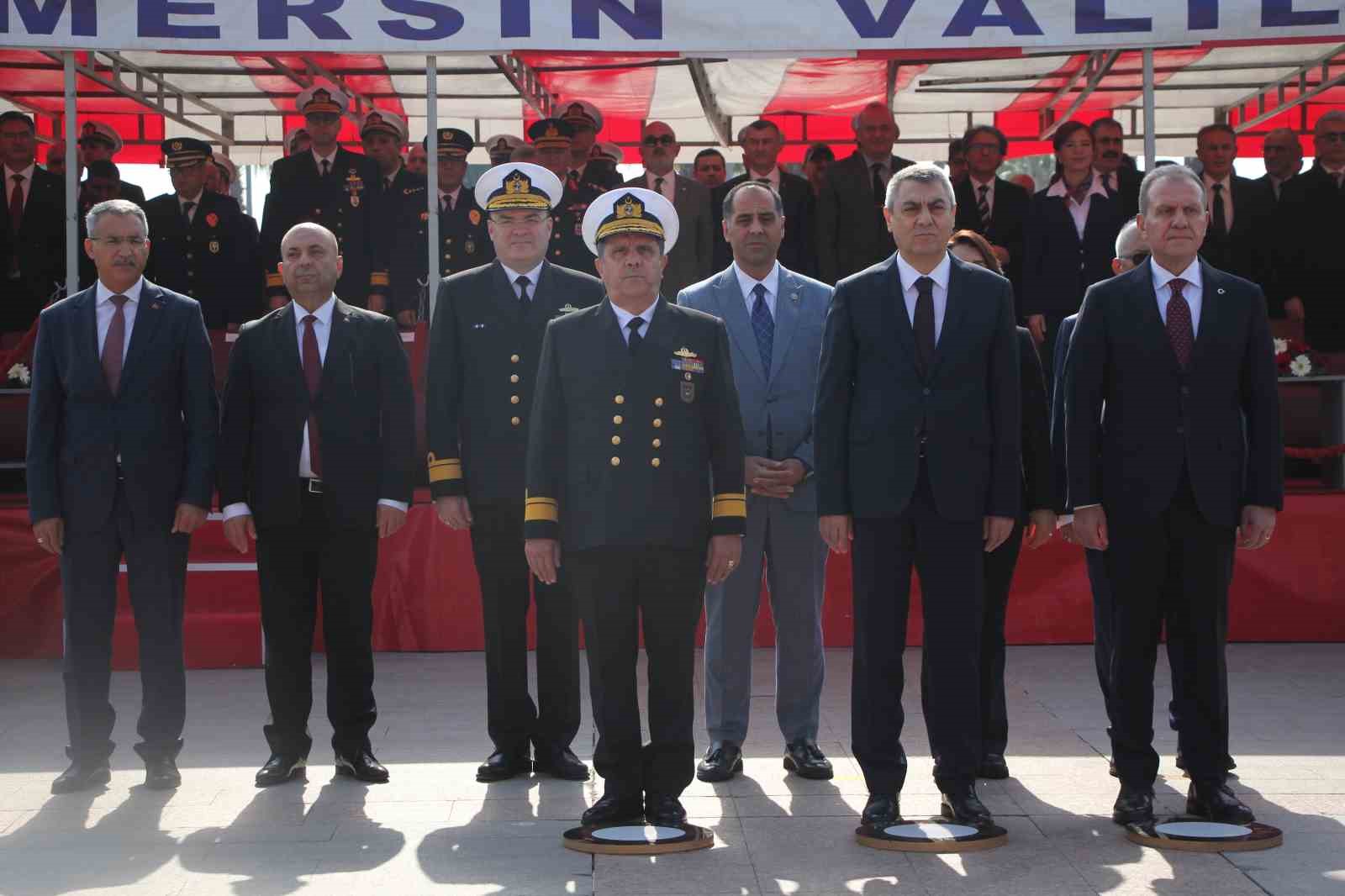 Atatürk’ün Mersin’e gelişinin 103’üncü yıl dönümü törenle kutlandı
