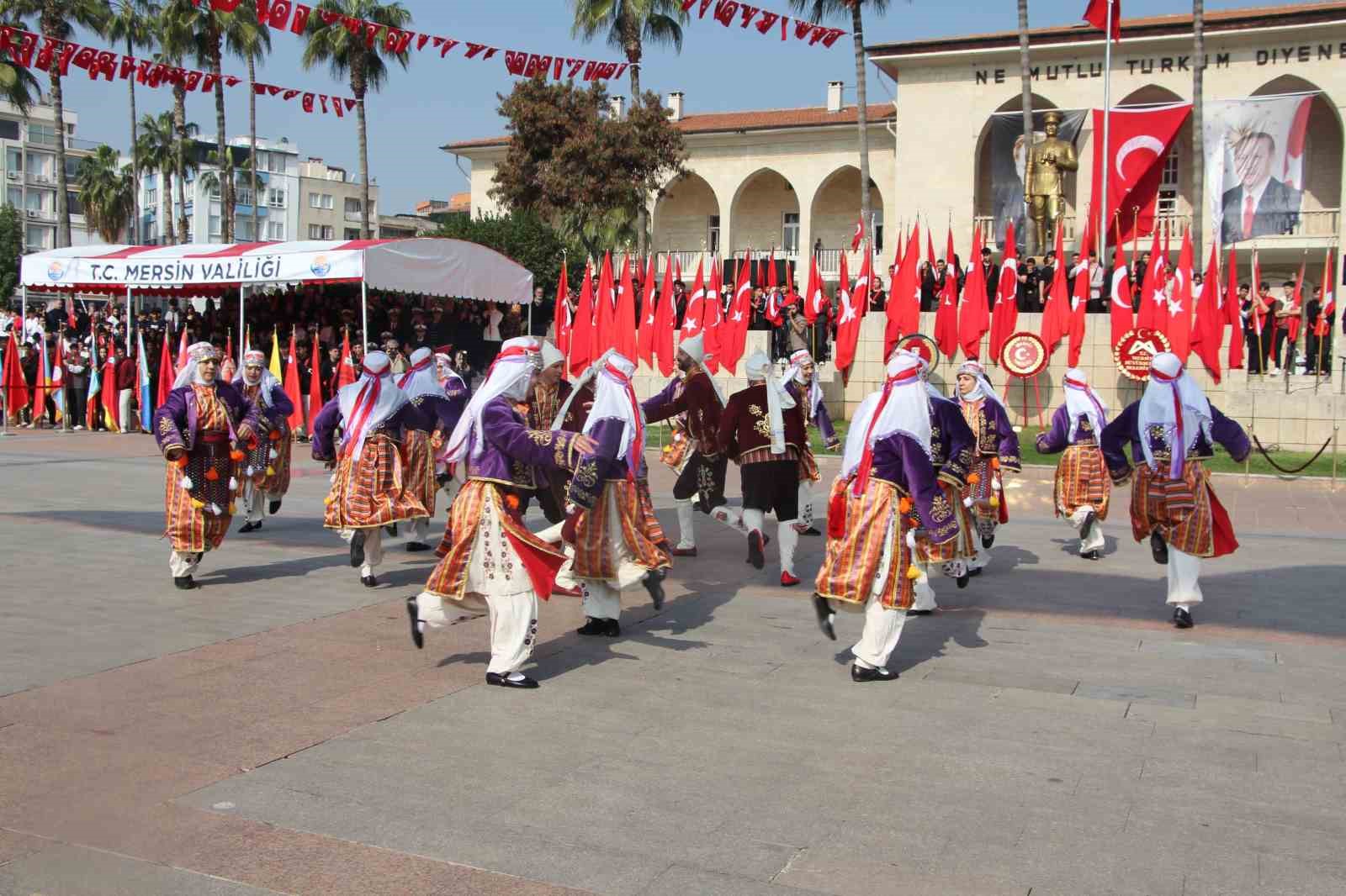 Atatürk’ün Mersin’e gelişinin 103’üncü yıl dönümü törenle kutlandı
