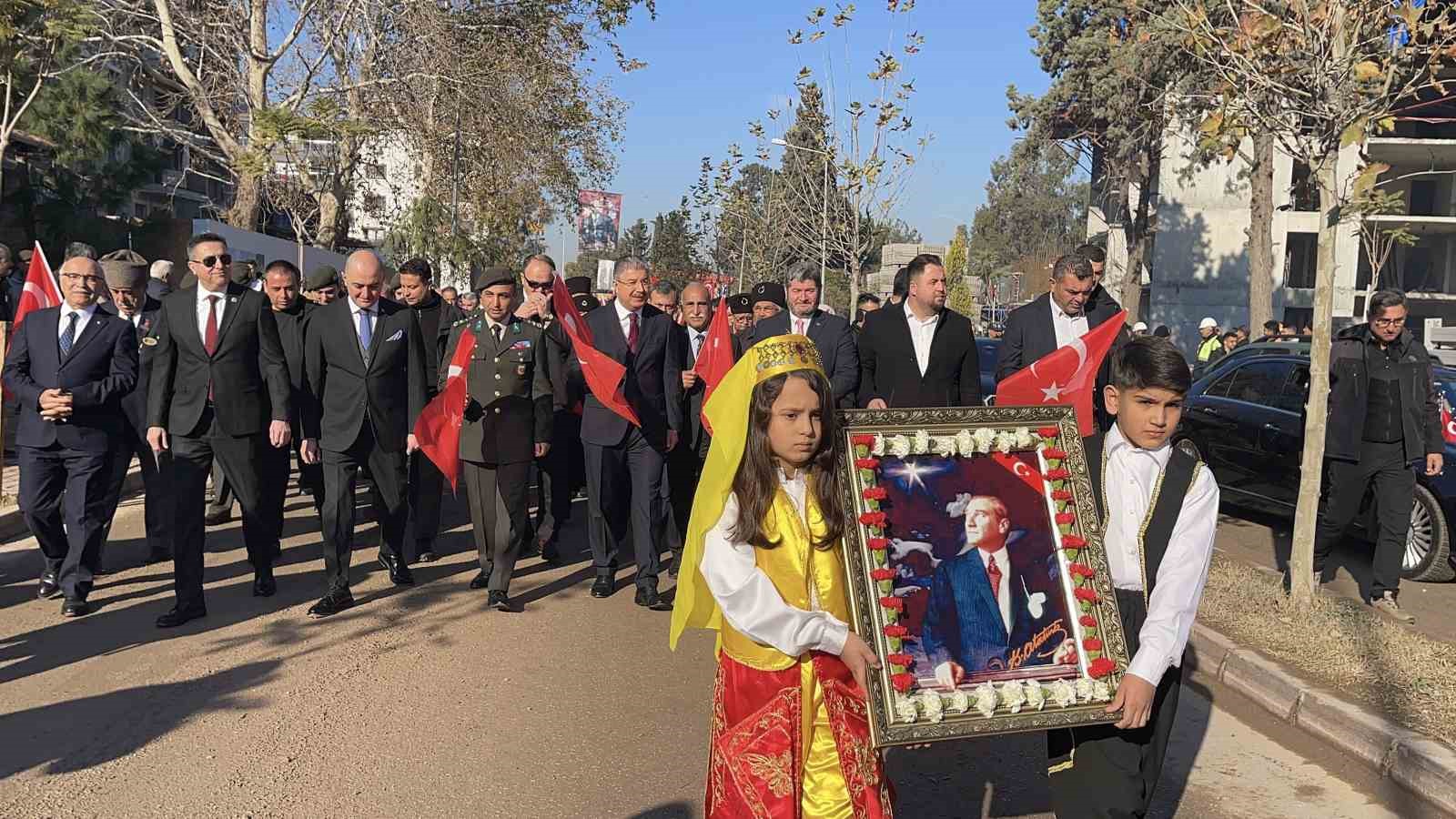 Atatürk’ün Osmaniye’ye gelişinin 101’inci yıl dönümü kutlandı
