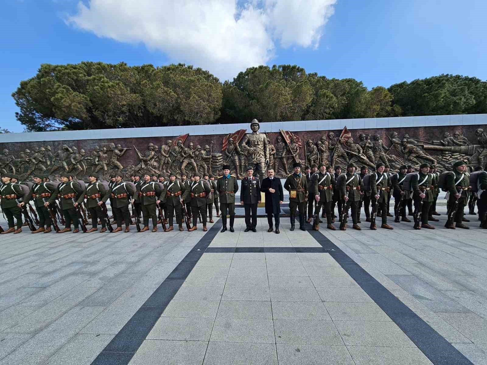 Atatürk’ün taarruzu değil ölmeyi emrettiği "57. Alay" yeniden kuruldu
