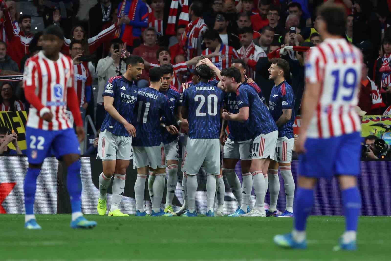 Atletico Madrid - Arsenal maçında kazanan yok
