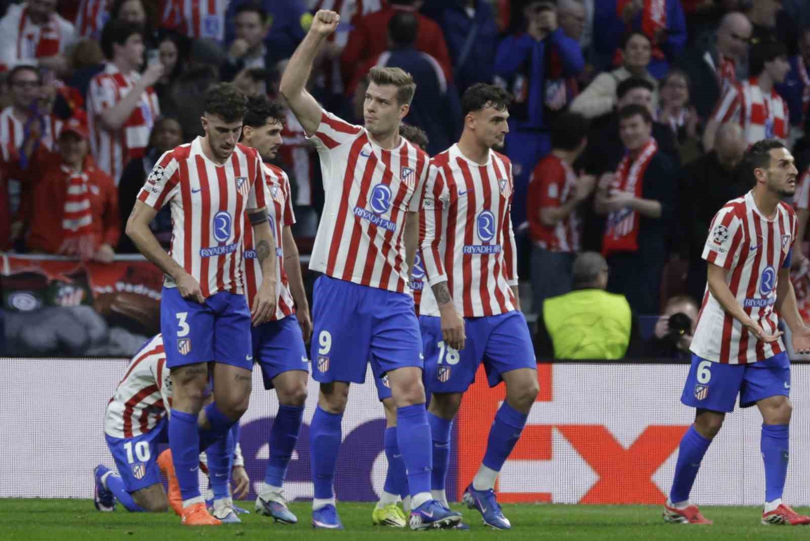 Atletico Madrid, Şampiyonlar Ligi’nde son 16 turuna yükseldi
