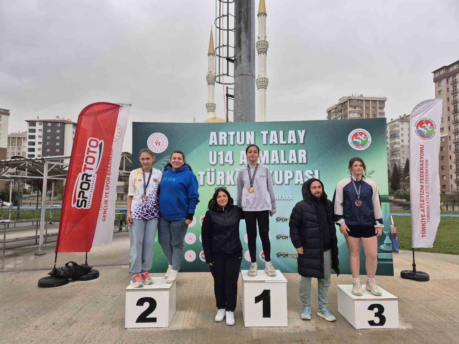 Atmalar Türkiye Kupası’nda Kayseri’ye 3 madalya
