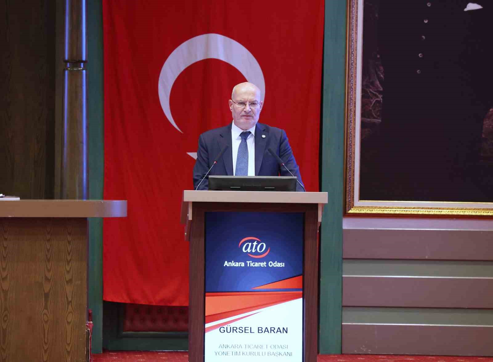 ATO Başkanı Baran: "AB’nin yeni stratejisi rekabet gücümüzü etkiler"
ATO Başkanı Baran: "AB’nin yeni stratejisi rekabet gücümüzü etkiler"