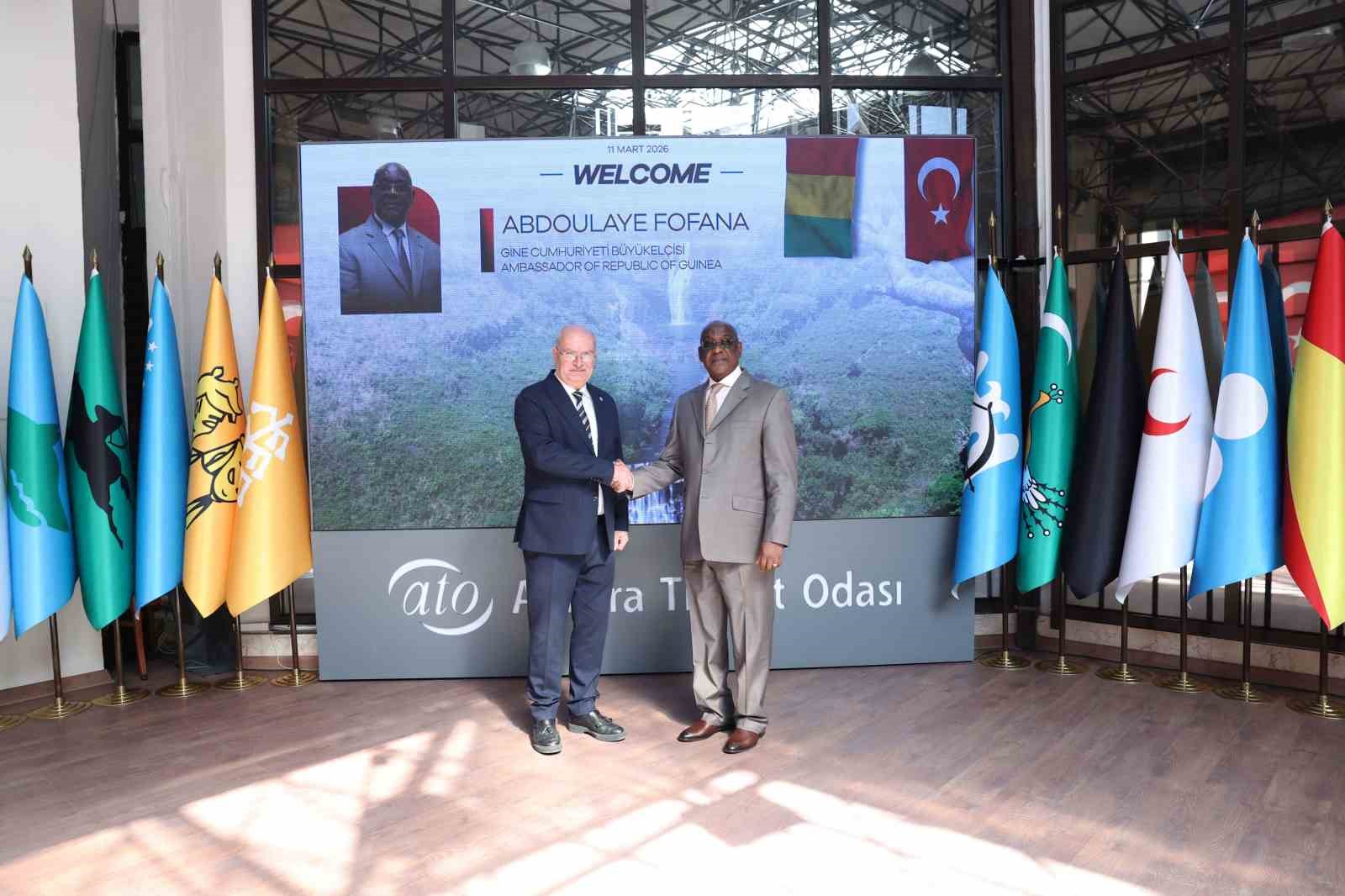 ATO Başkanı Baran: "Gine ile ticaret hacmimizi kısa süre içerisinde 500 milyon dolar seviyesine taşıyabileceğimize inanıyorum"
