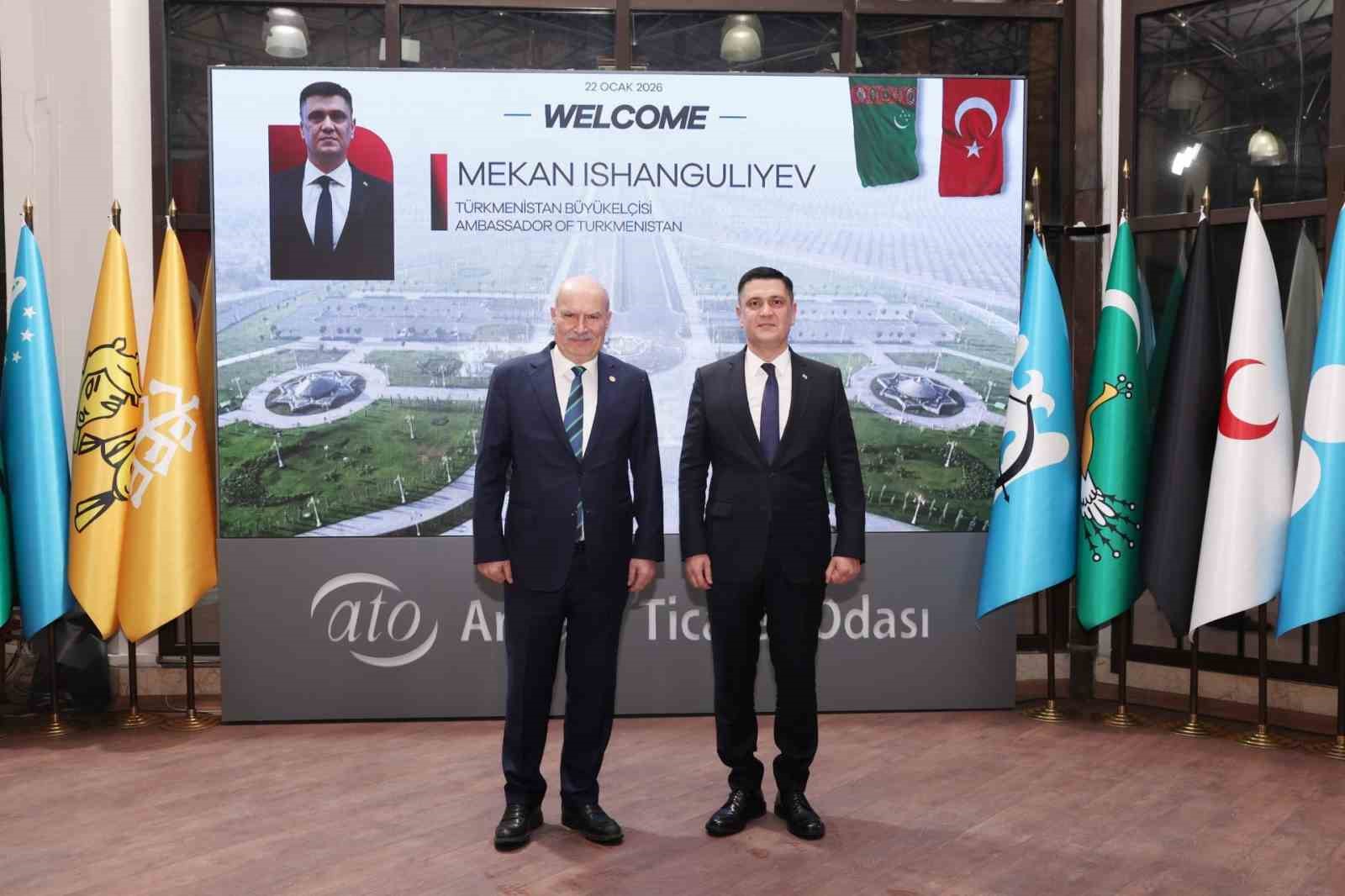 ATO Başkanı Baran: "Ticaret hacmimizi kısa sürede 5 milyar dolara çıkarmayı hedefliyoruz"

