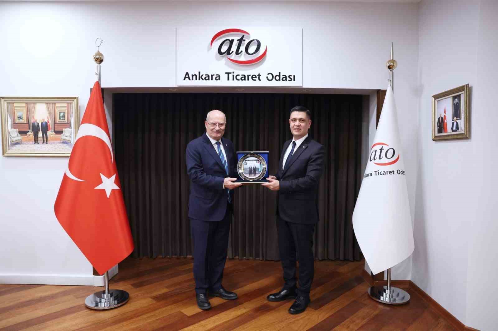 ATO Başkanı Baran: "Ticaret hacmimizi kısa sürede 5 milyar dolara çıkarmayı hedefliyoruz"
