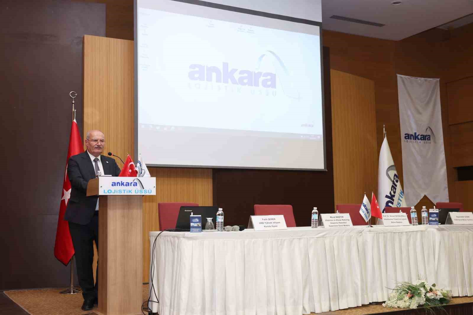 ATO Başkanı Baran: "Türkiye’nin kalbi Ankara, demiryolu ile karayolunu entegre ederek, ticaret ve lojistiği aynı potada eritiyor"
