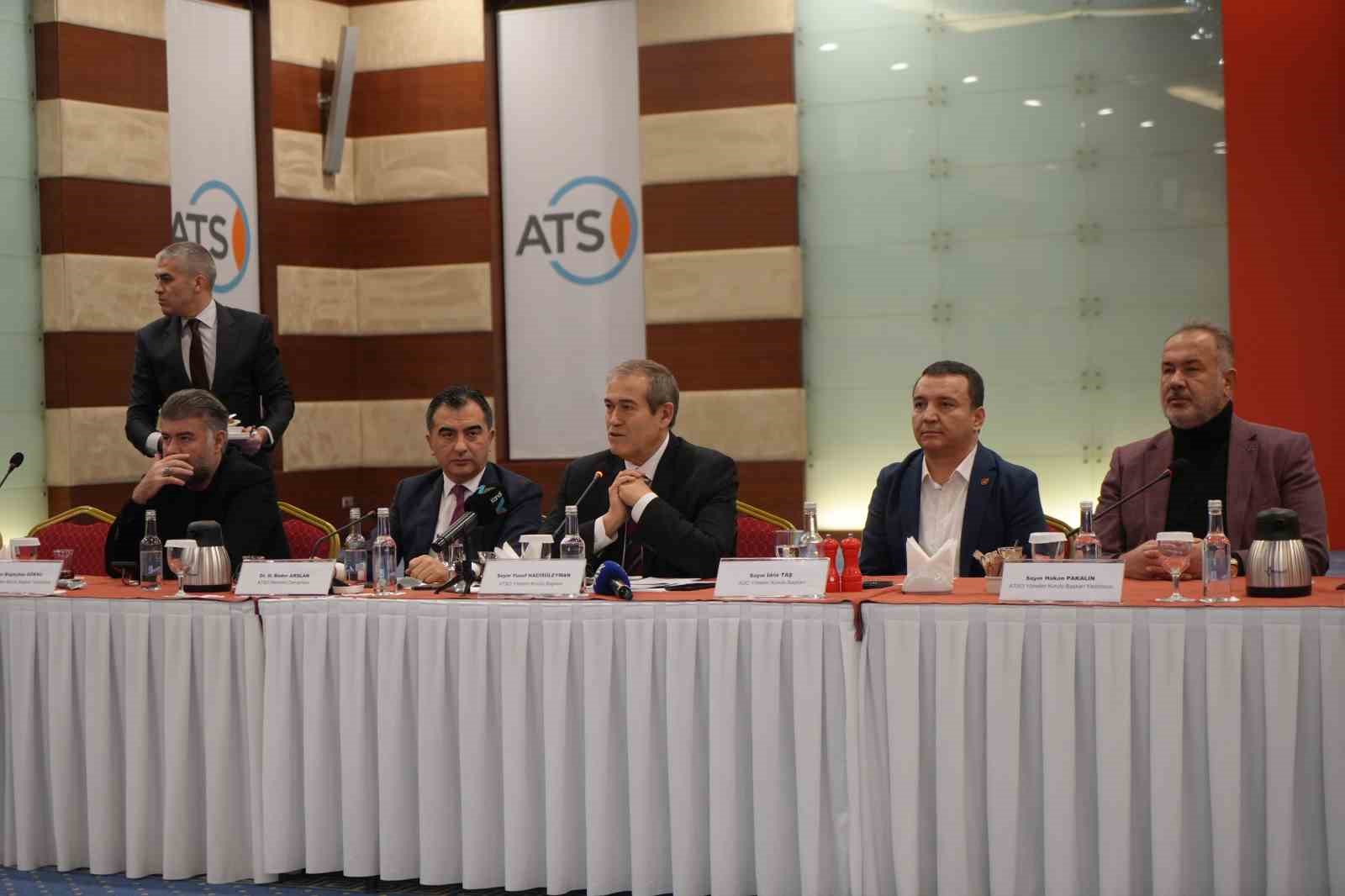 ATSO Başkanı Hacısüleyman: "Antalya’da hem kendimiz hem de misafir ettiğimiz insanların güvenle uyuması gerekiyor"
ATSO Başkanı Hacısüleyman: "Antalya’da hem kendimiz hem de misafir ettiğimiz insanların güvenle uyuması gerekiyor"