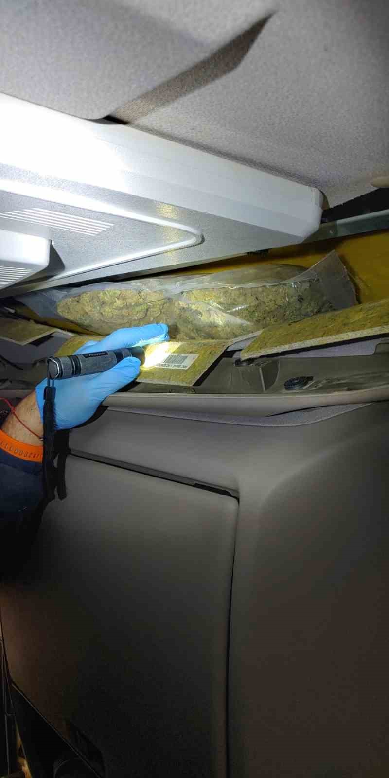 Avokado ve mango arasına gizlenen uyuşturucular yakalandı
