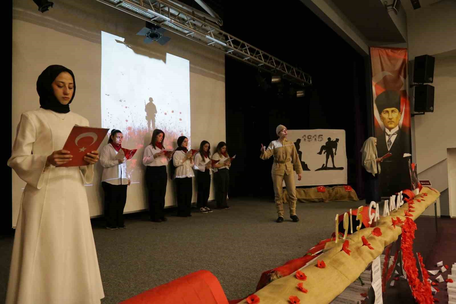 Avrasya Üniversitesi’nde Çanakkale ruhu yaşatıldı
