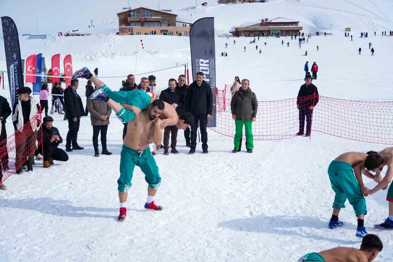 Avrupa Kış Sporları Haftası etkinlikleri Hakkâri’de düzenlendi
