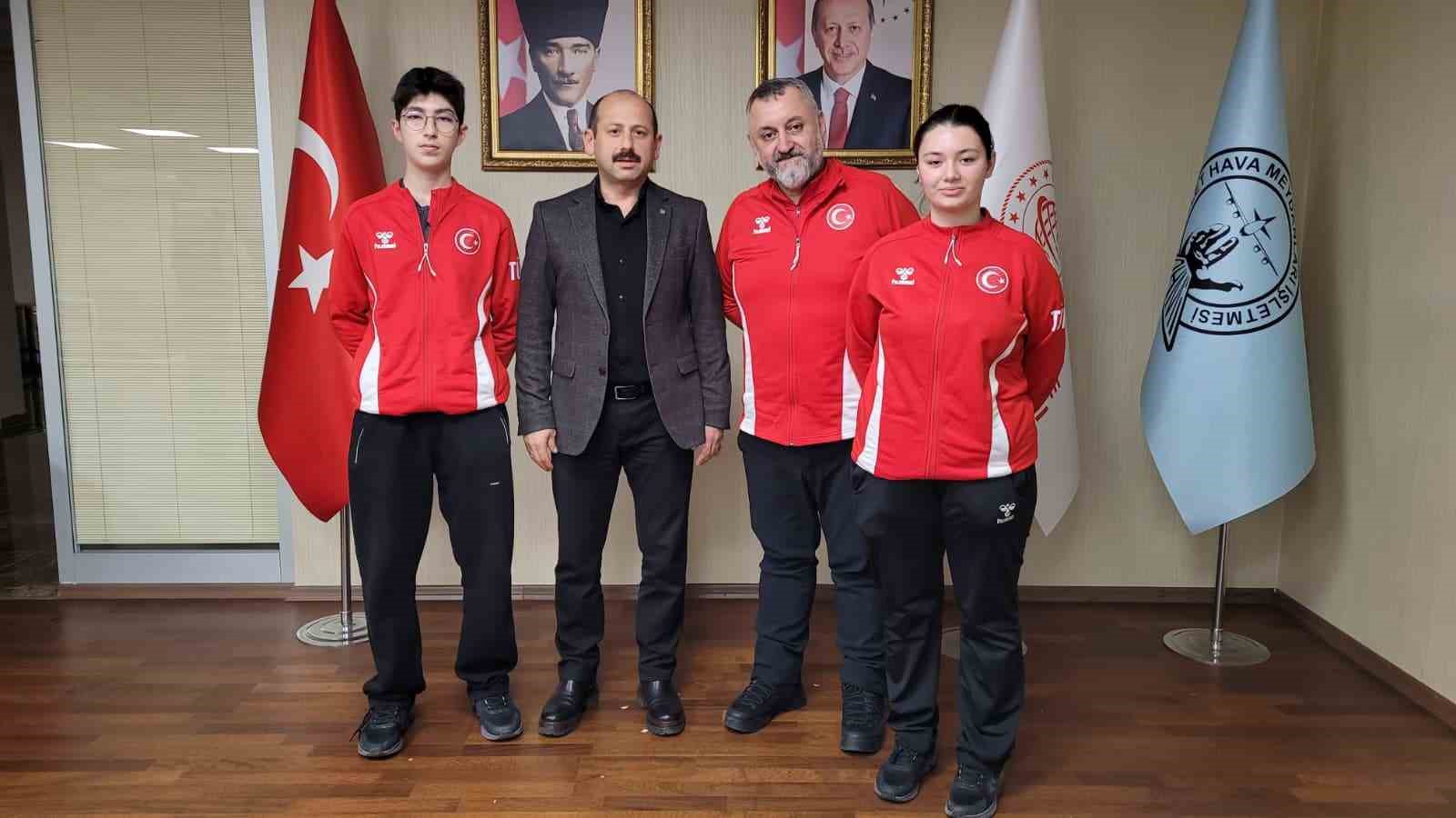 Avrupa Şampiyonu Samsun’da coşkuyla karşılandı
