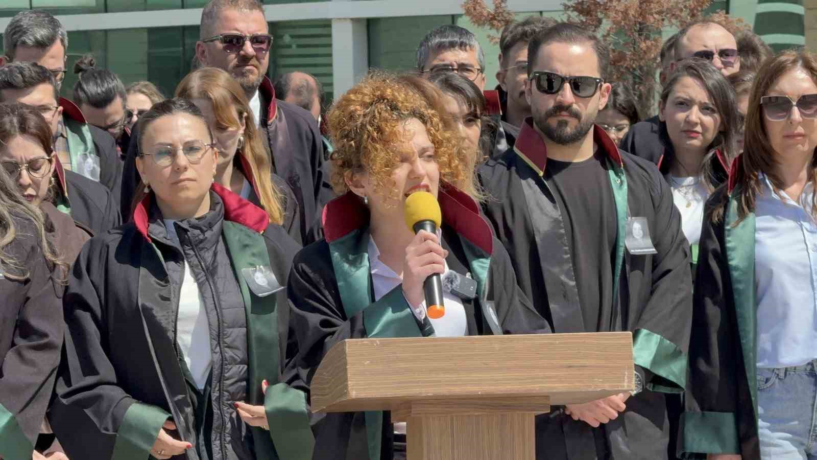 Avukat cinayetine tepki: "Savunmaya saldırı kabul edilemez"
