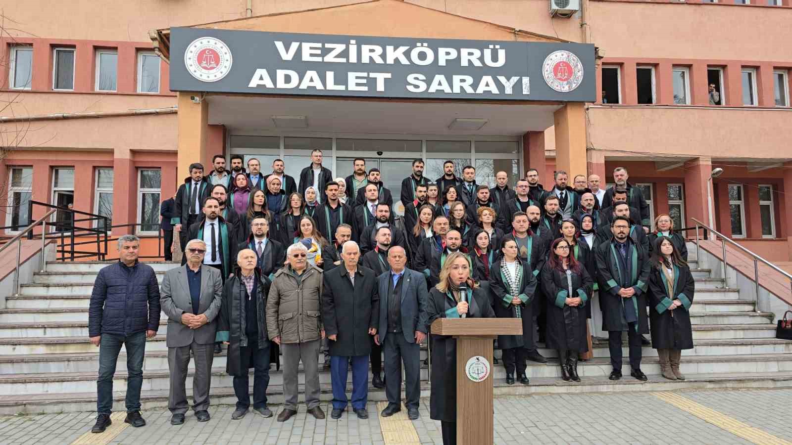 Avukata saldırıya tepki
