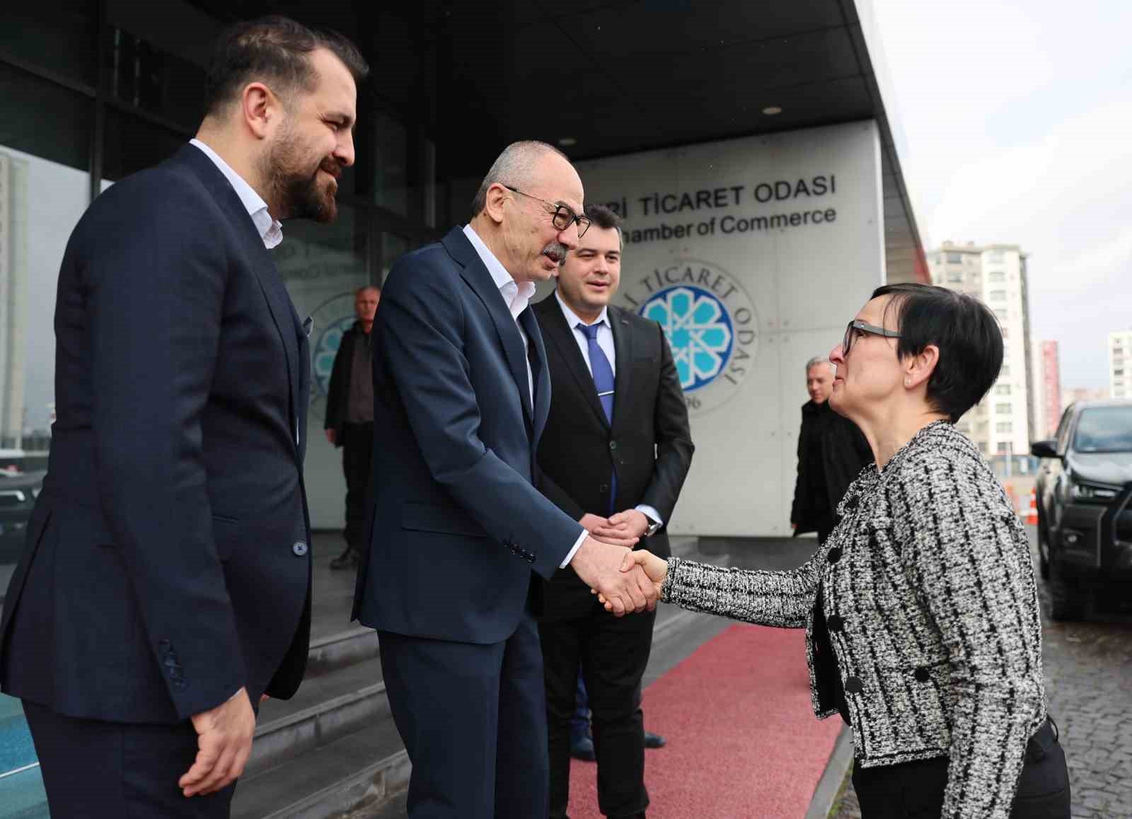 Avusturya’nın Ankara Büyükelçisi ile Ticaret Müşavirinden KTO’ya ziyaret
