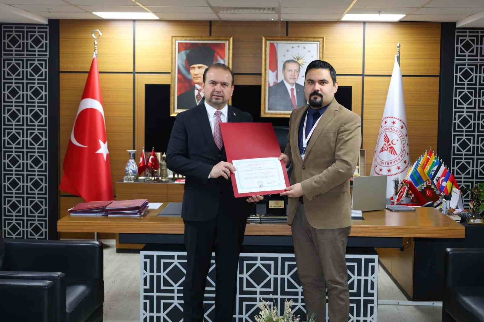 Aydın Ağız ve Diş Sağlığı Hastanesi’ne "Uluslararası Sağlık Turizmi Yetki Belgesi"
