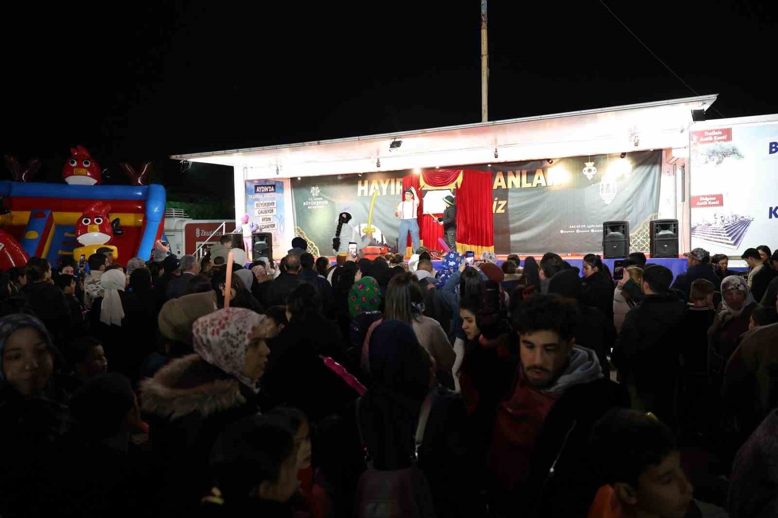 Aydın Büyükşehir Belediyesi, İncirliova’da vatandaşları Ramazan etkinlikleri ile buluşturdu
