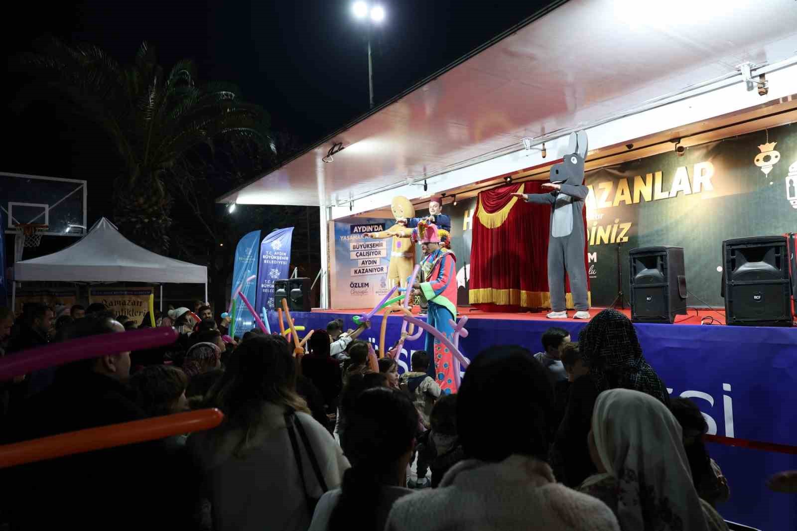 Aydın Büyükşehir Belediyesi Ramazan etkinlikleri Sultanhisar ile devam etti
