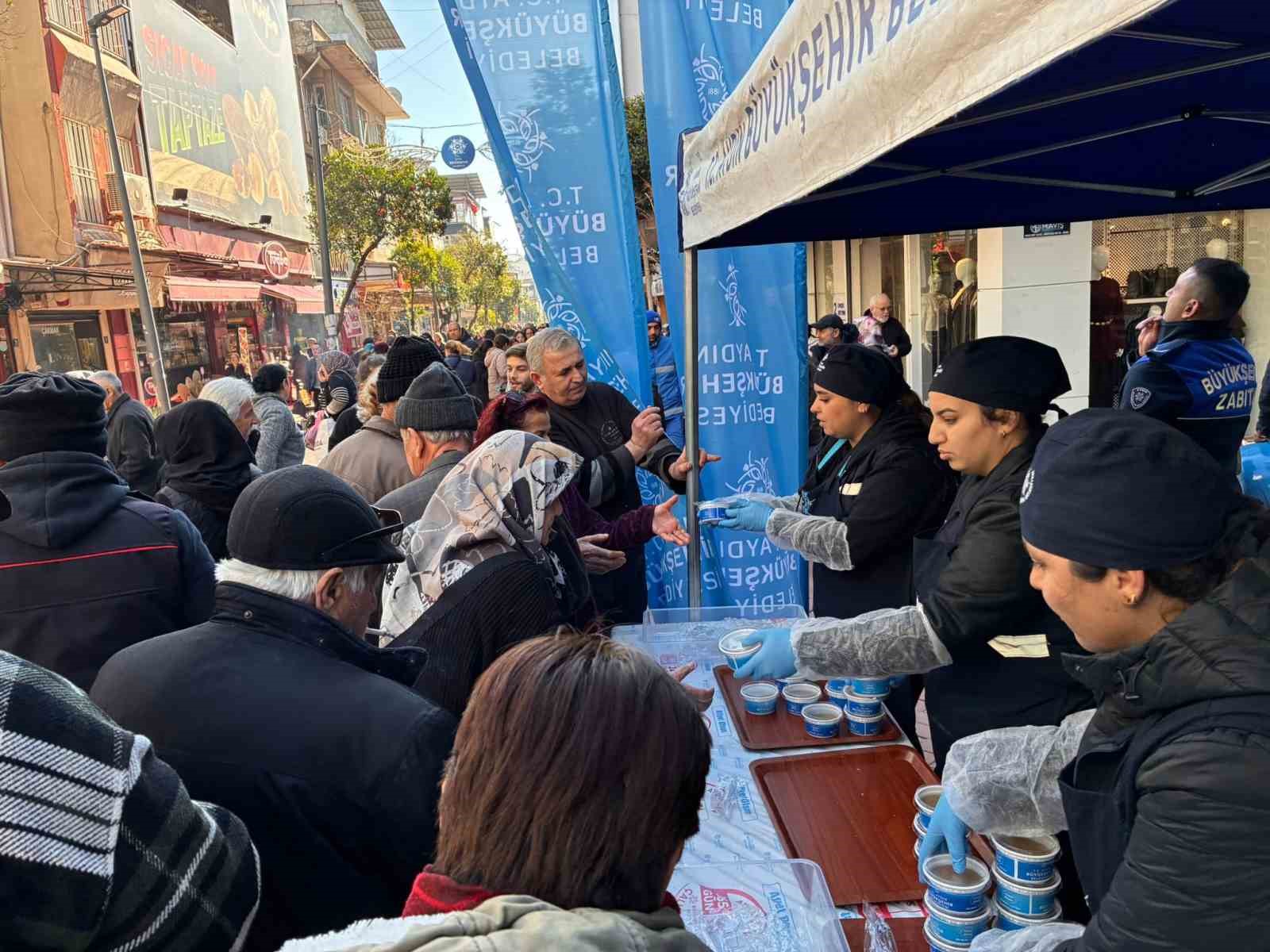 Aydın Büyükşehir’den Miraç Kandili hayrı
