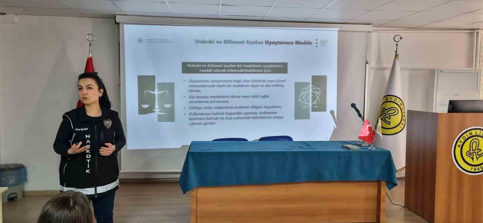 Aydın Lisesi’nde okul güvenliği toplantısı yapıldı
