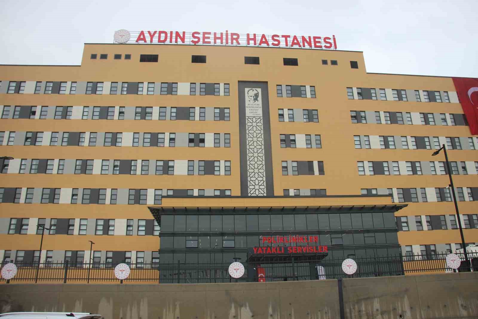 Aydın Şehir Hastanesi, Cumhurbaşkanı Erdoğan’ı bekliyor
