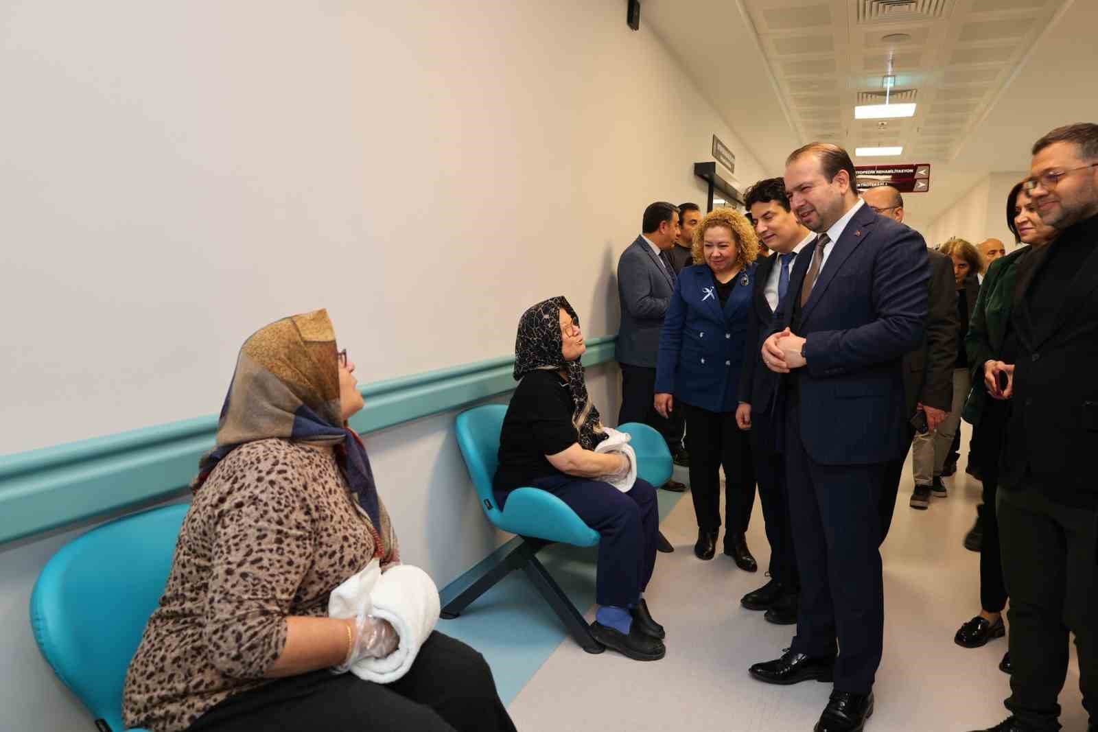 Aydın Şehir Hastanesi’nde fizik tedavi ünitesine yakın inceleme
