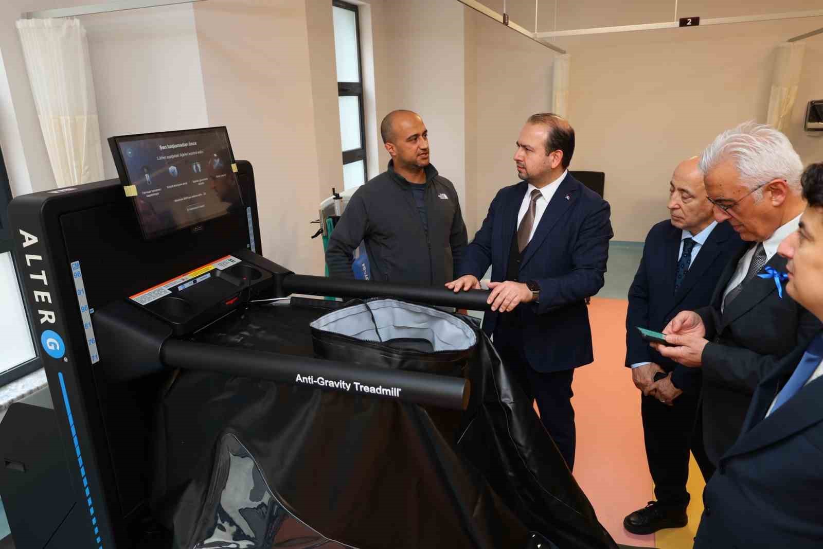 Aydın Şehir Hastanesi’nde fizik tedavi ünitesine yakın inceleme
