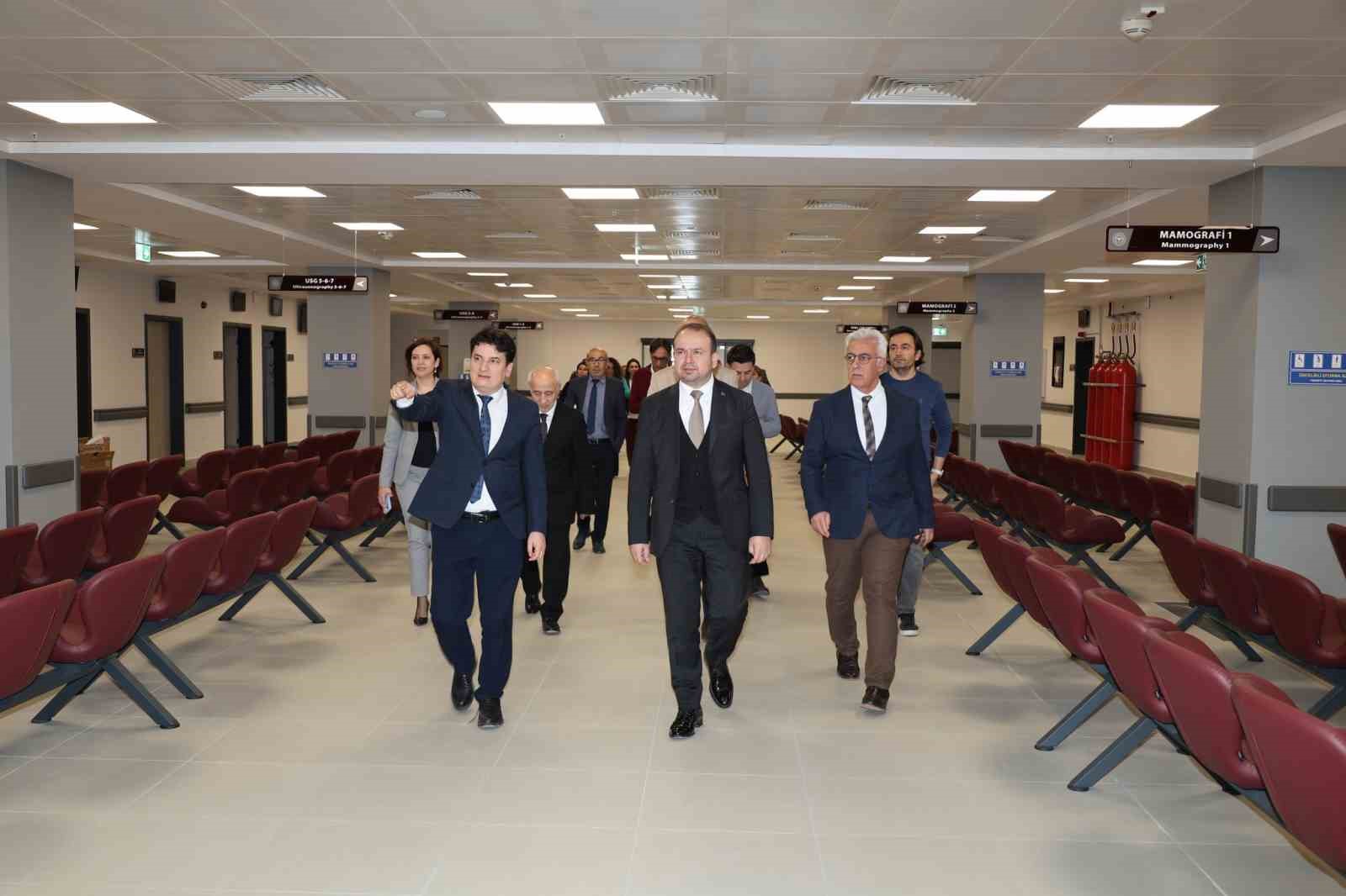 Aydın Şehir Hastanesi’nde hizmet verecek poliklinikler değerlendirildi
