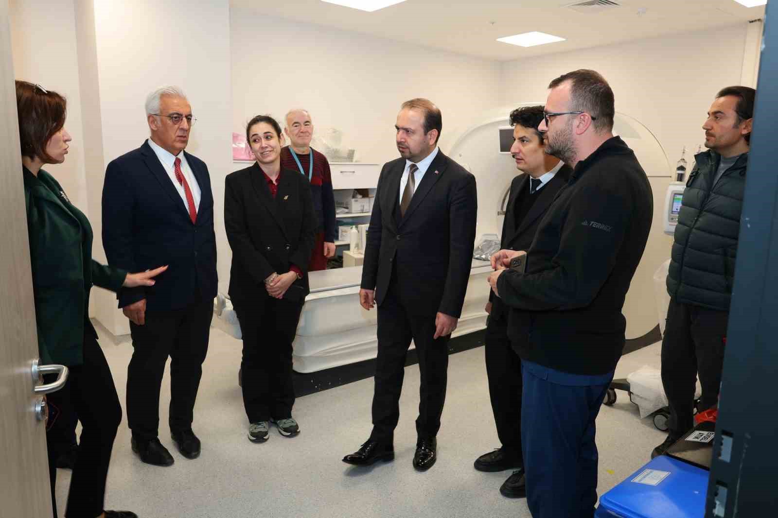 Aydın Şehir Hastanesi’nde kritik birimler incelendi
