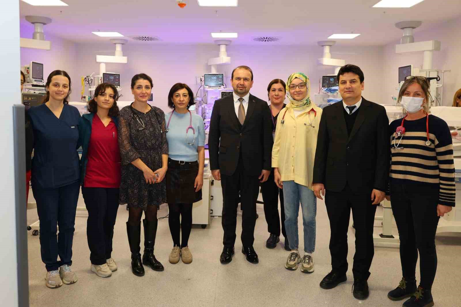 Aydın Şehir Hastanesi’nde kritik birimler incelendi
