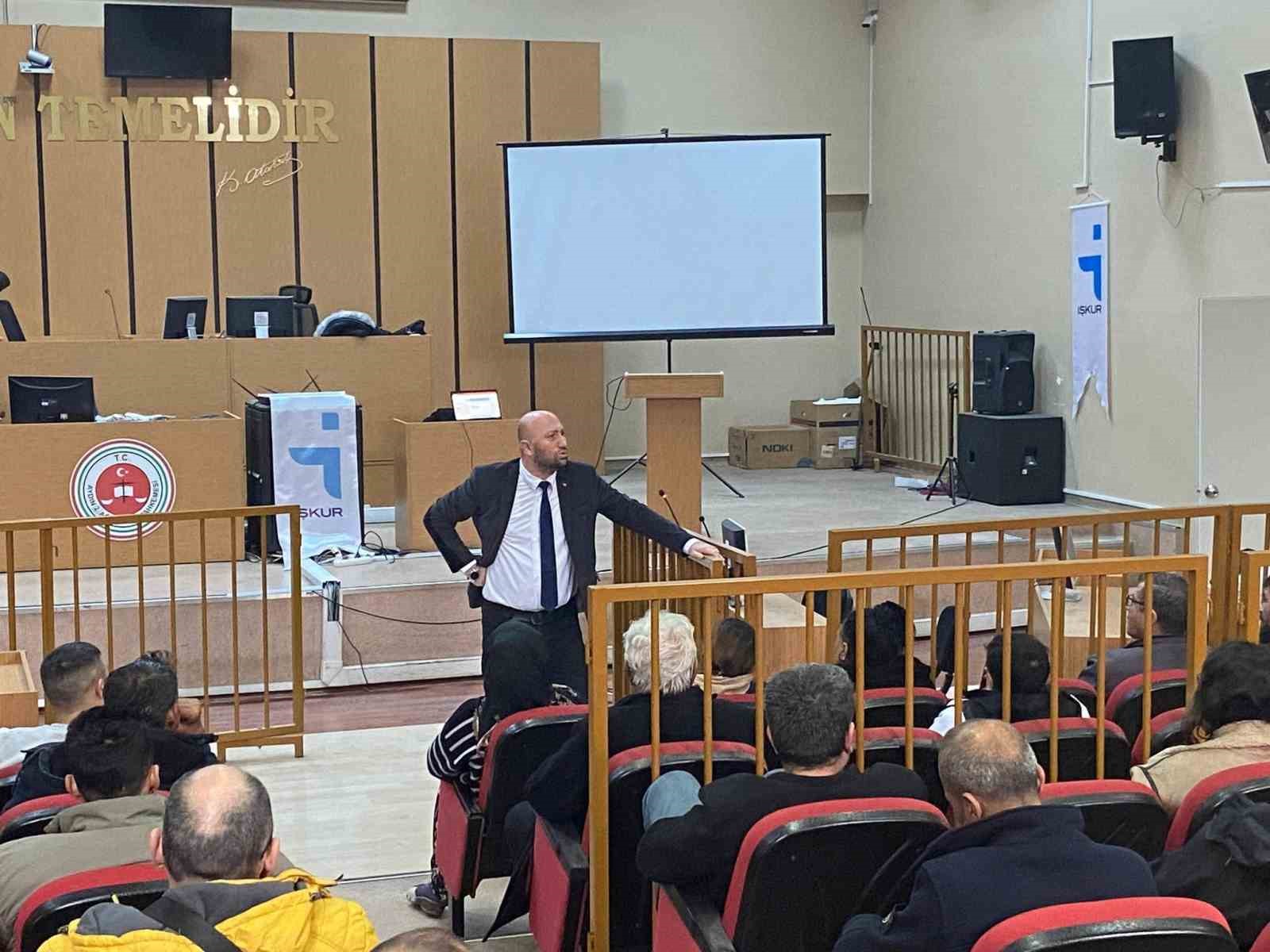 Aydın’da 87 eski hükümlüye iş arama eğitimi
