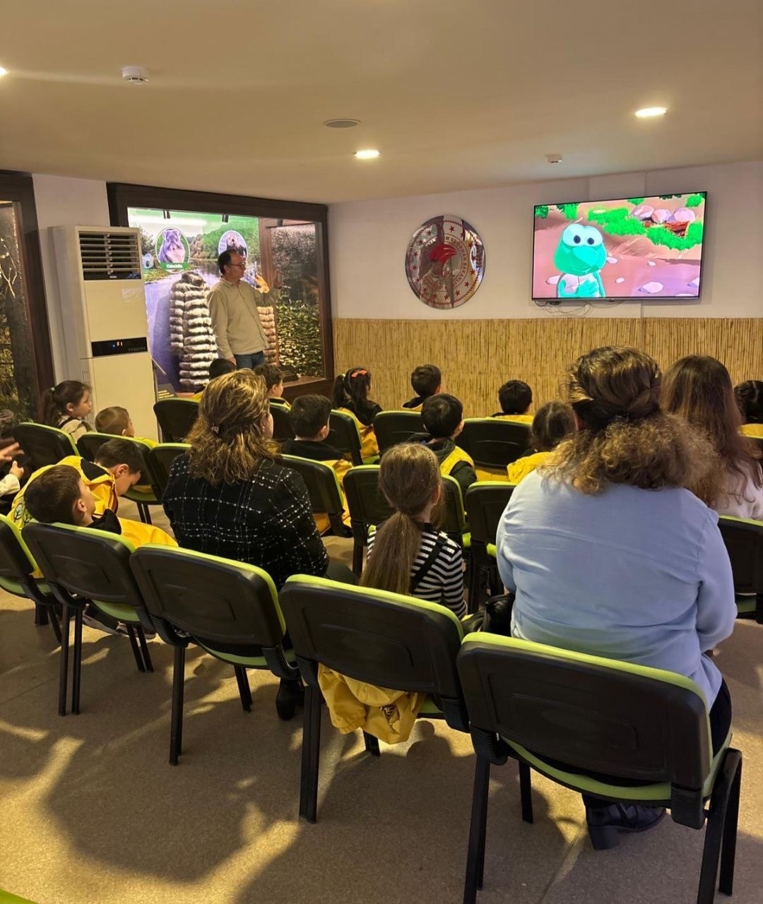 Aydın’da anaokulu öğrencileri Doğa Eğitim Merkezi’ni gezdi
