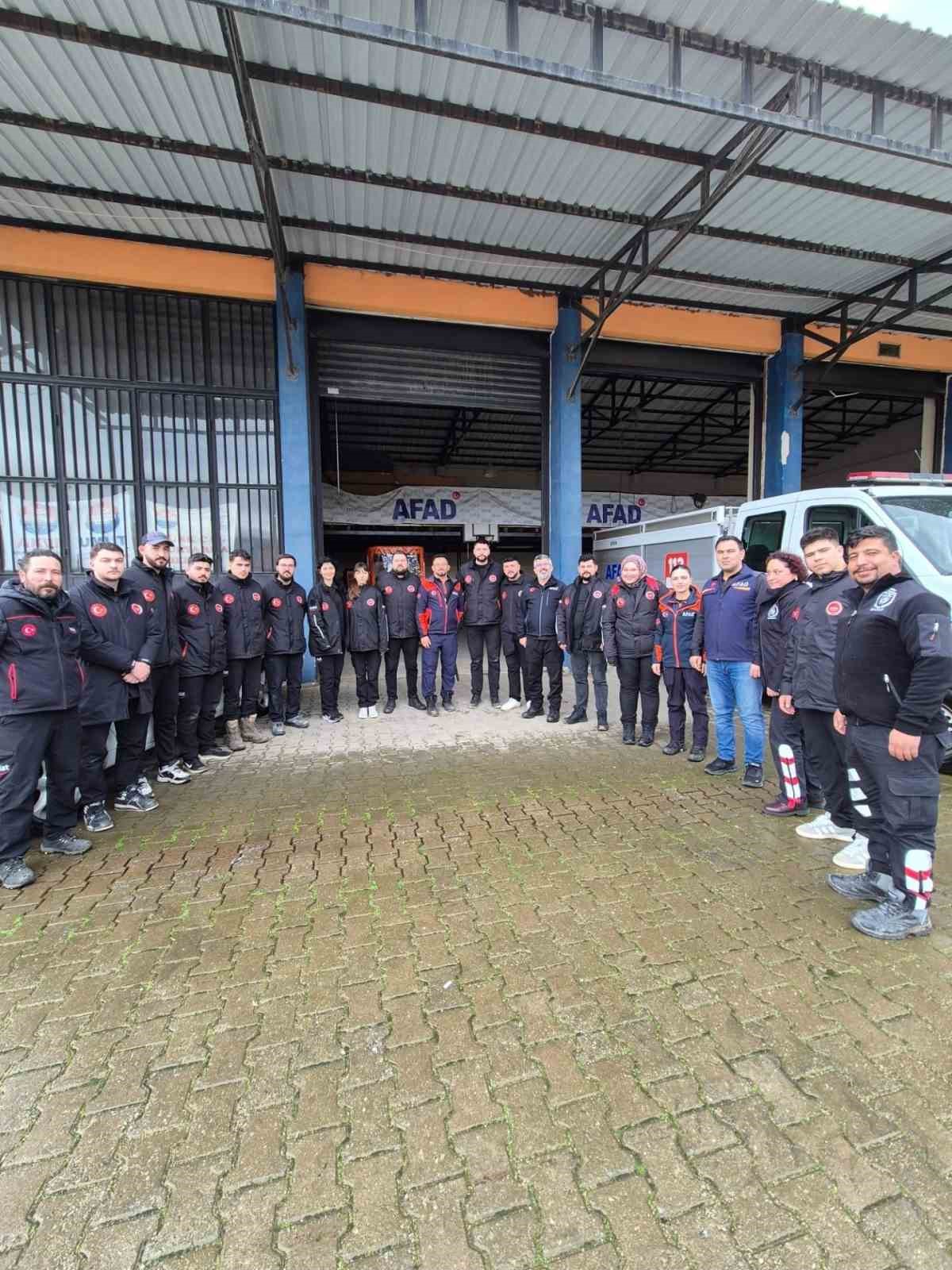 Aydın’da arama kurtarma ekipleri her an göreve hazır
