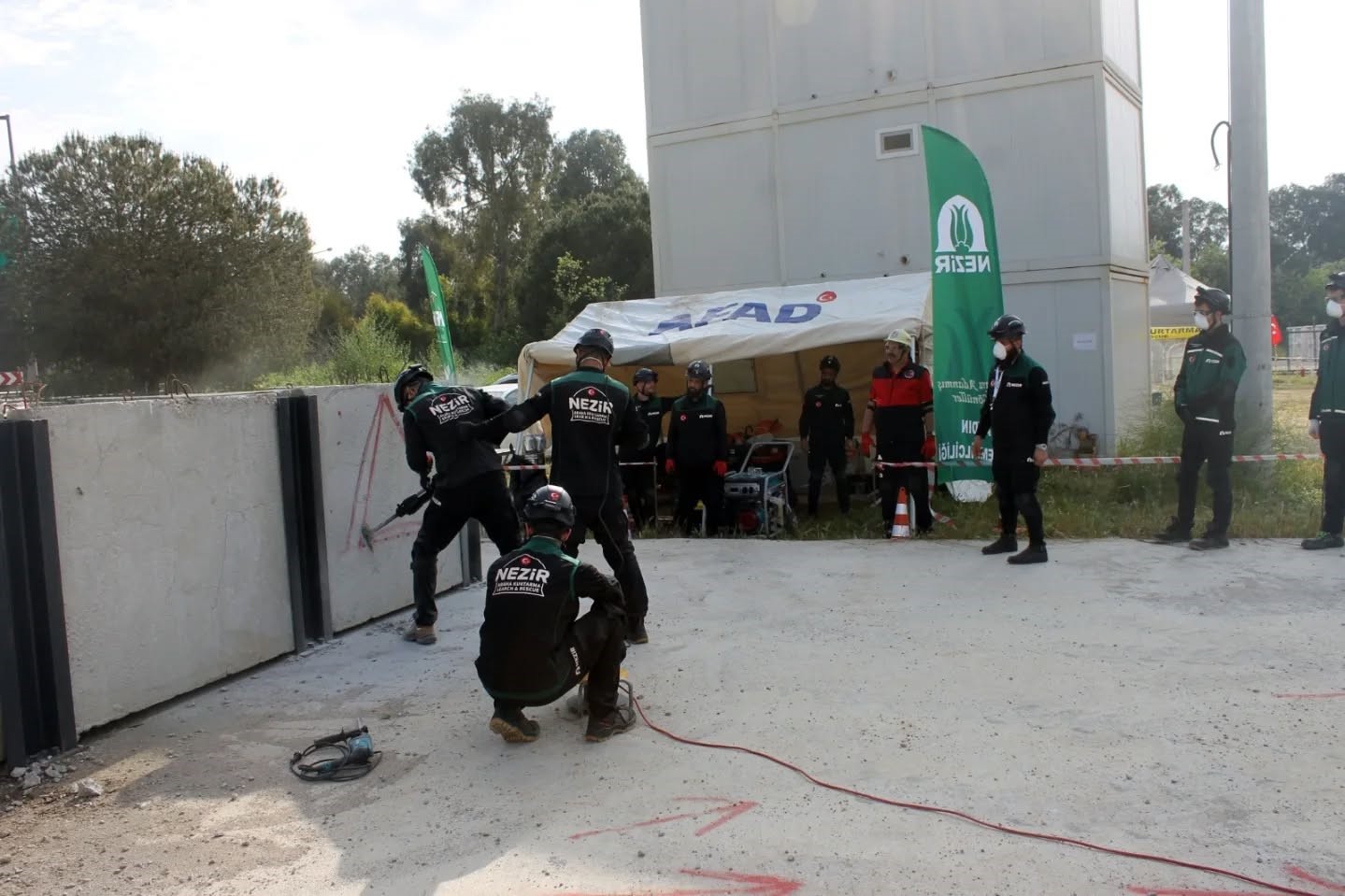 Aydın’da arama kurtarma tatbikatı yapıldı
