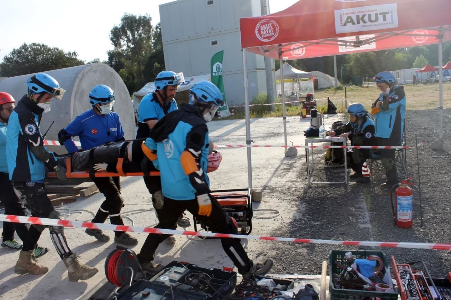 Aydın’da arama kurtarma tatbikatı yapıldı
