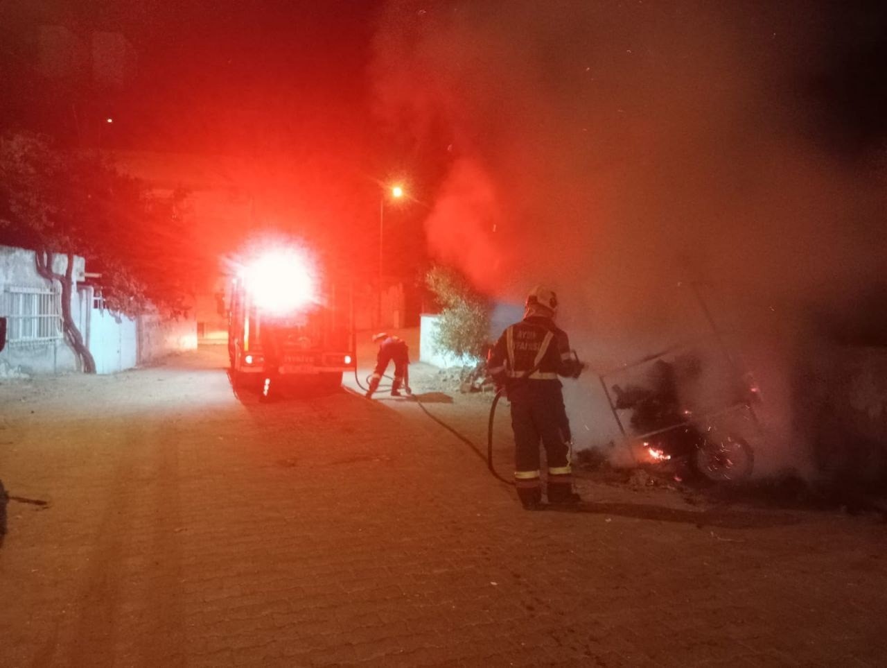 Aydın’da ateş savaşçılarının 2025 yılı böyle geçti
