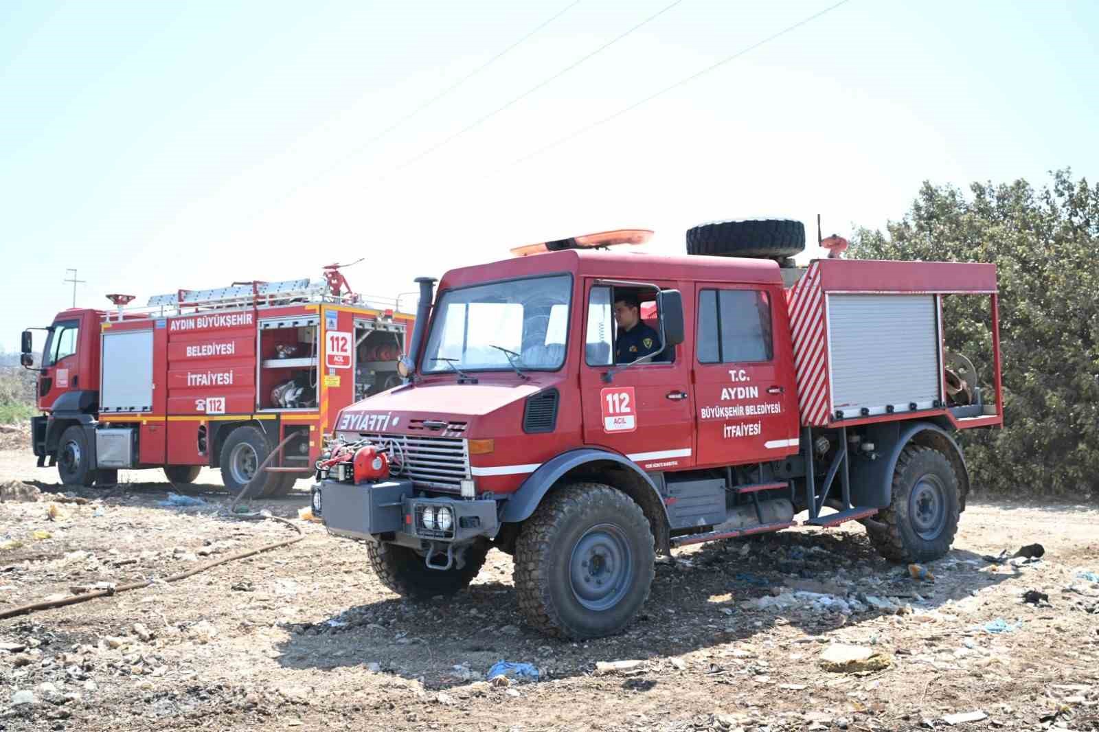 Aydın’da ateş savaşçılarının 2025 yılı böyle geçti
