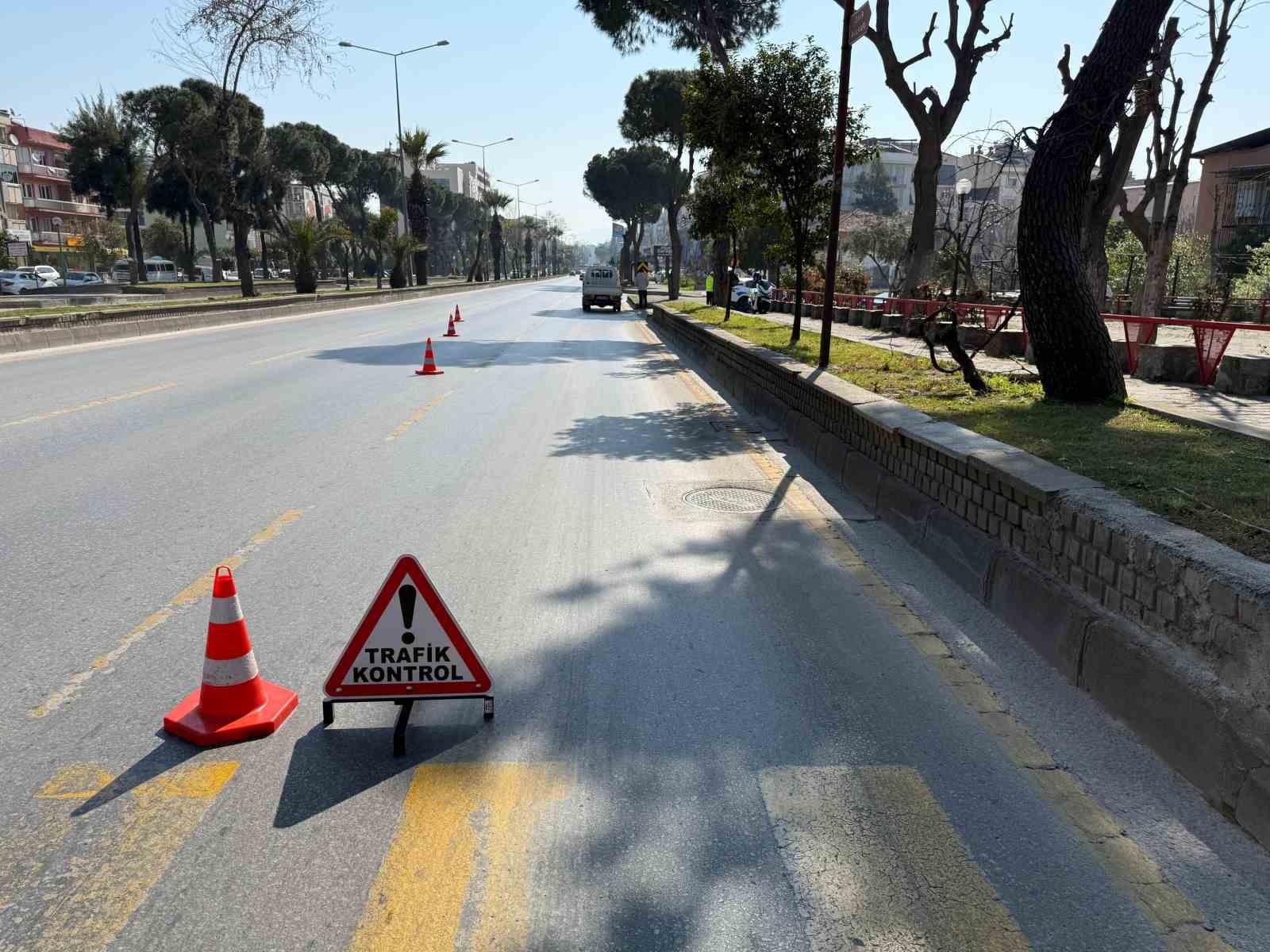 Aydın’da bayram öncesi dron destekli trafik denetimi yapıldı

