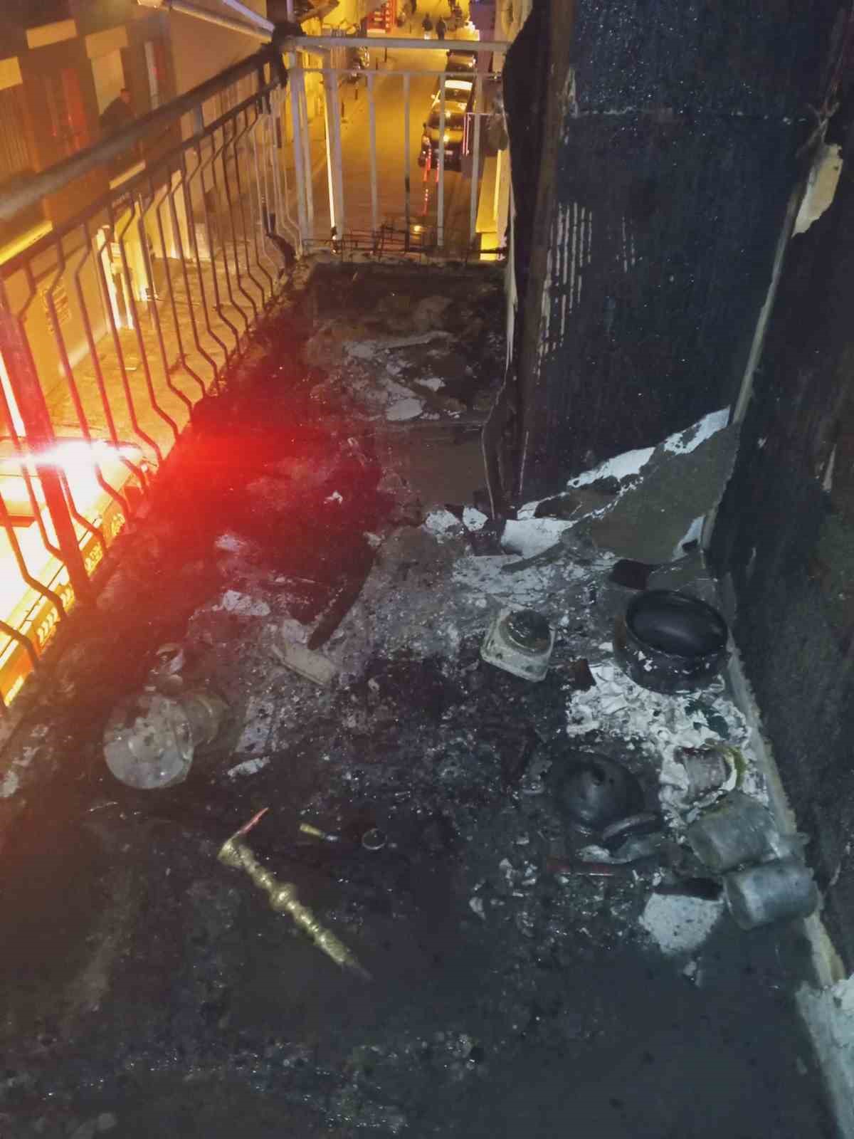 Aydın’da ev yangını panikletti
