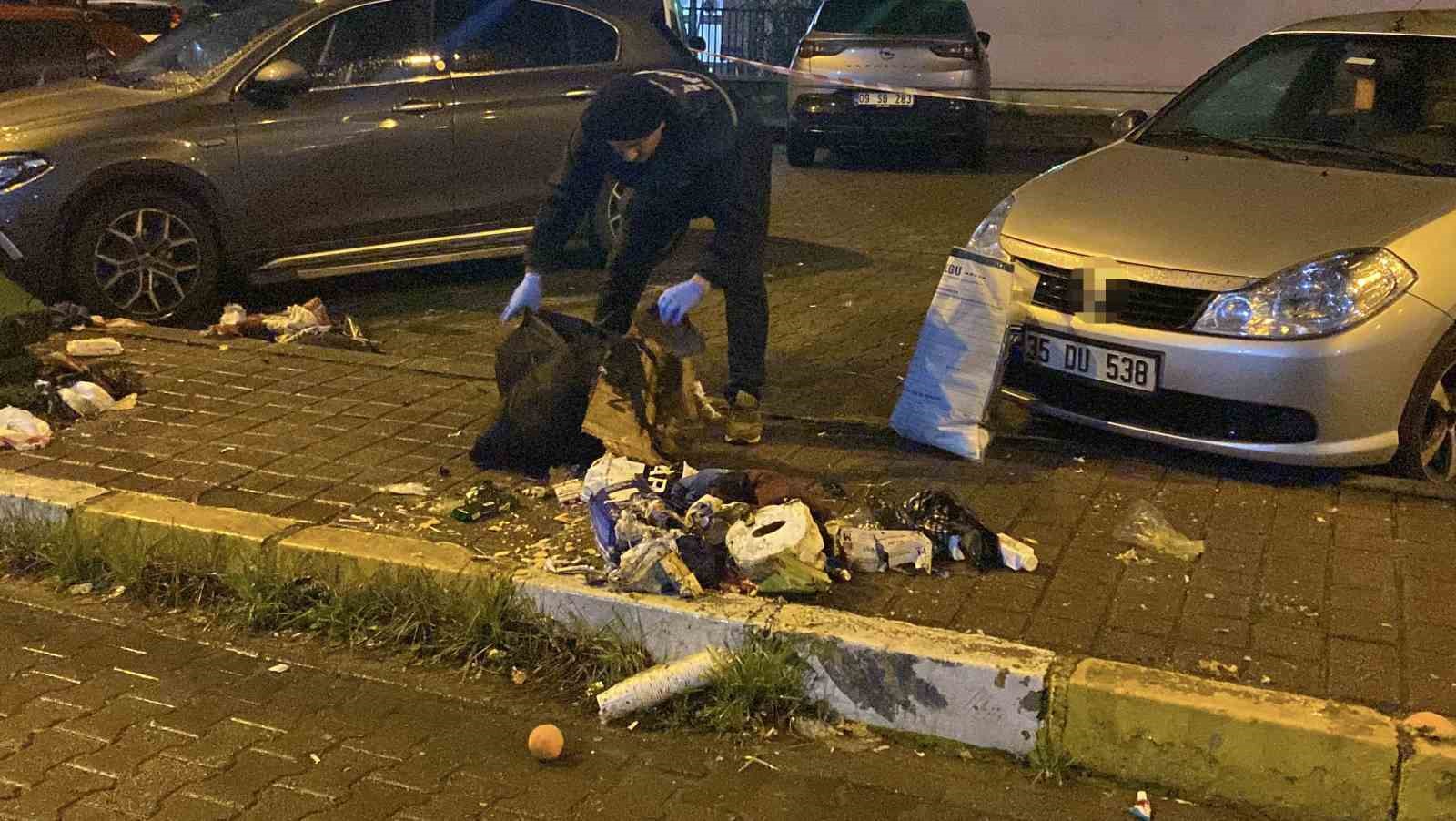 Aydın’da hastane önündeki şüpheli valizden giyecek çıktı
